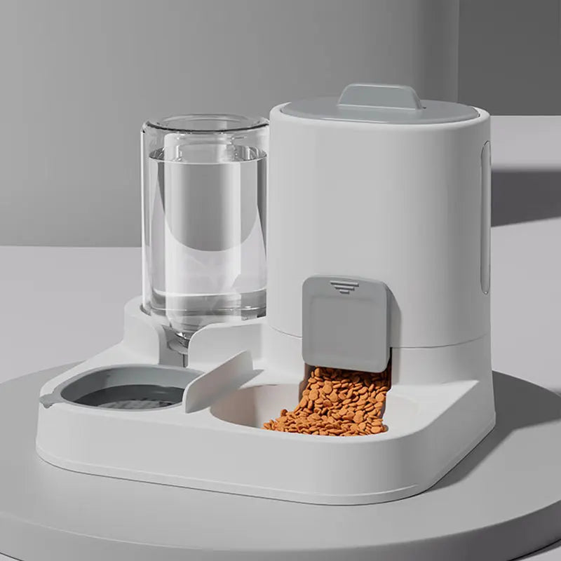 Automatic Cat Feeder And Water Dispenser – Large Capacity