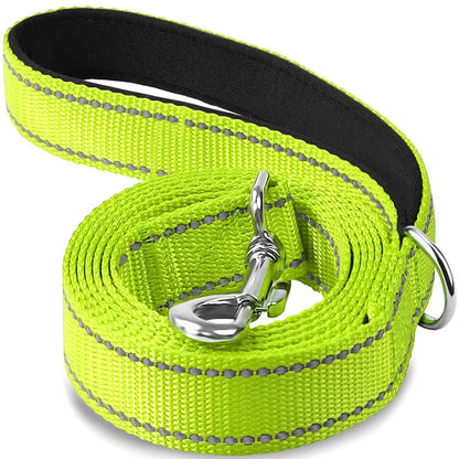 Reflective Pet Harness Collar and Lead Set