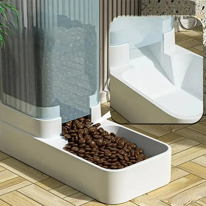 Automatic Pet Feeder and Water Dispenser Set 3.8L