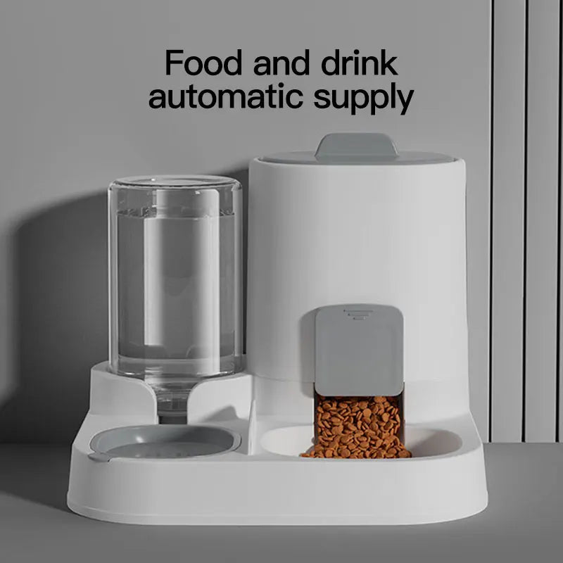 Automatic Cat Feeder And Water Dispenser – Large Capacity