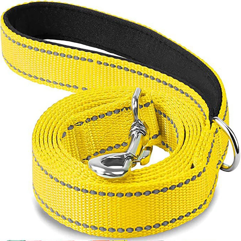 Reflective Pet Harness Collar and Lead Set