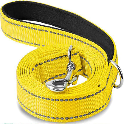 Reflective Pet Harness Collar and Lead Set