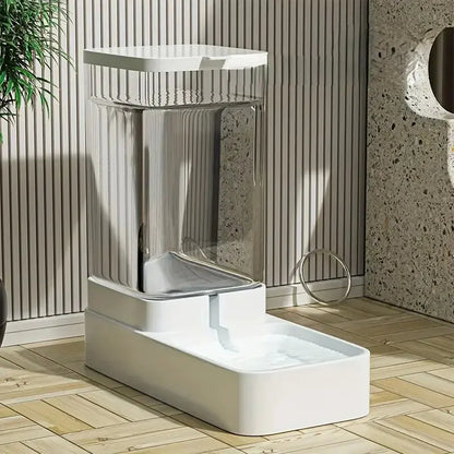 Automatic Pet Feeder and Water Dispenser Set 3.8L
