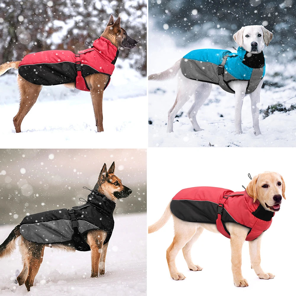 Waterproof Warm Coat for Large Dogs