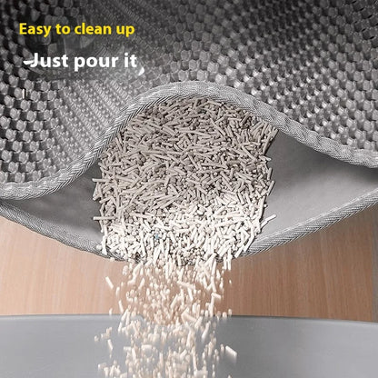 Extra Large Cat Litter Mat Double Layer Waterproof