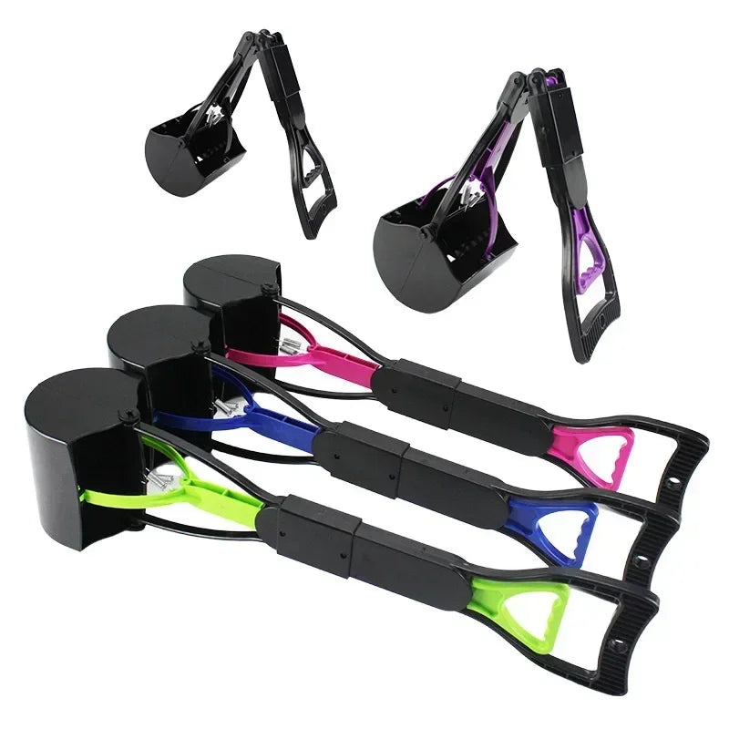 Foldable Long Handle Pet Pooper Scooper