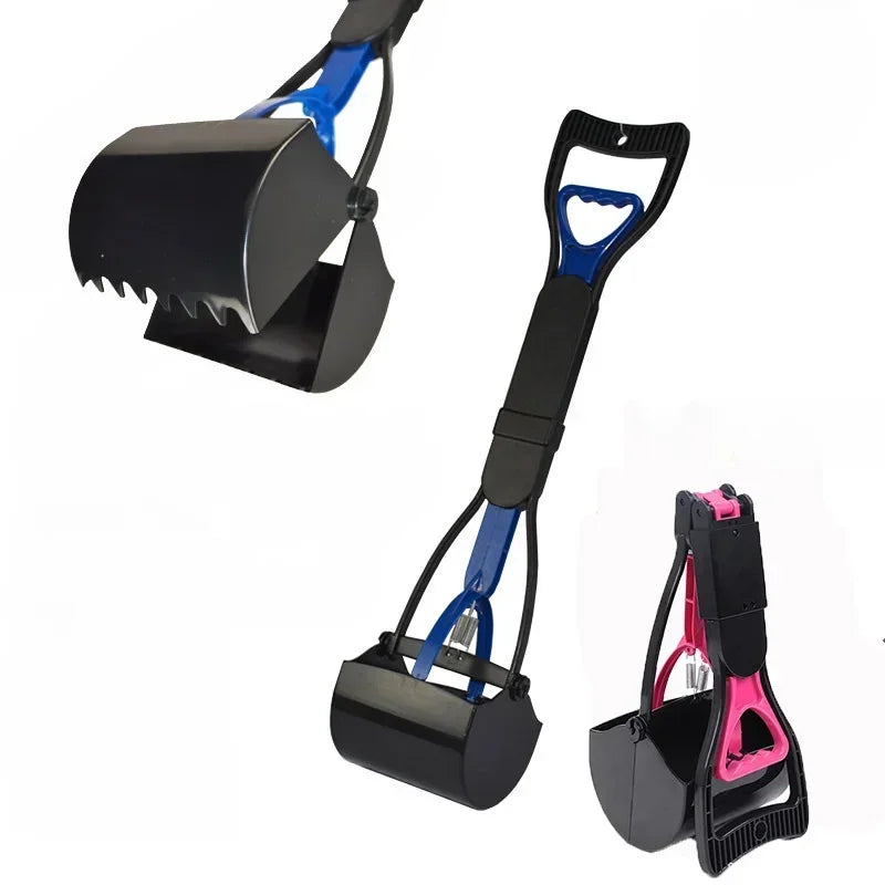 Foldable Long Handle Pet Pooper Scooper
