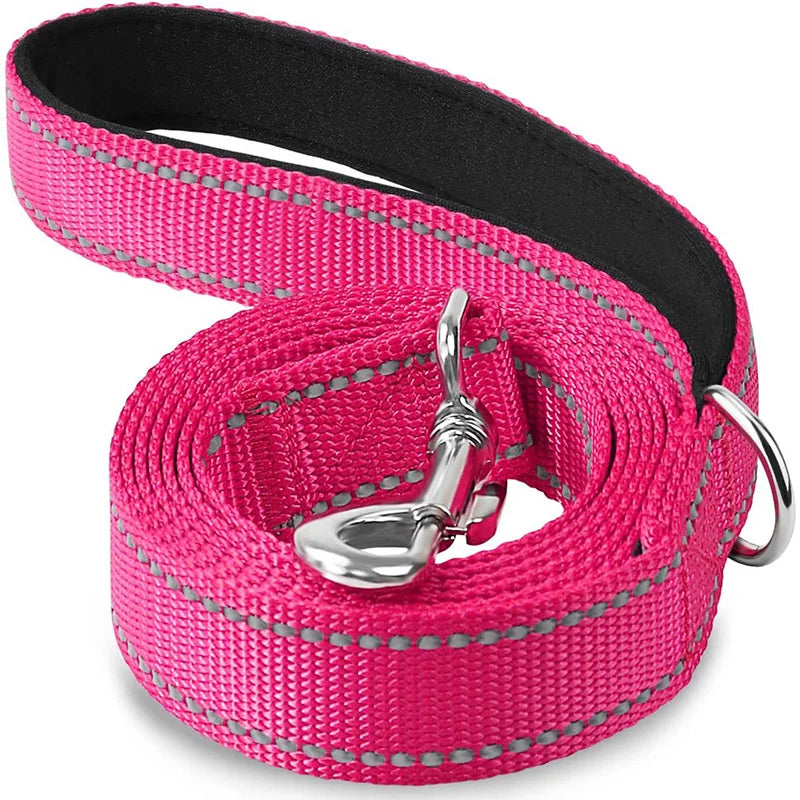 Reflective Pet Harness Collar and Lead Set