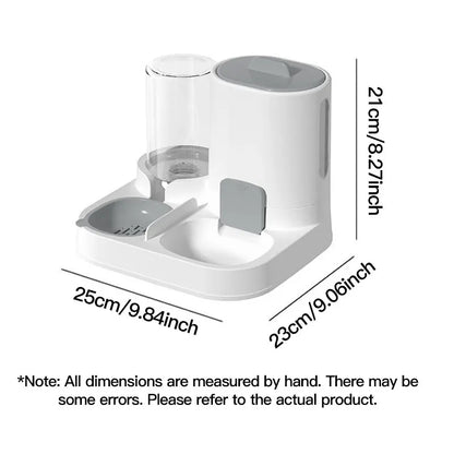 Automatic Cat Feeder And Water Dispenser – Large Capacity