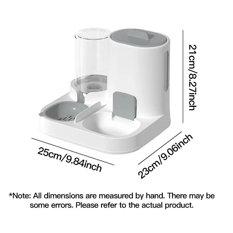 Automatic Cat Feeder And Water Dispenser – Large Capacity