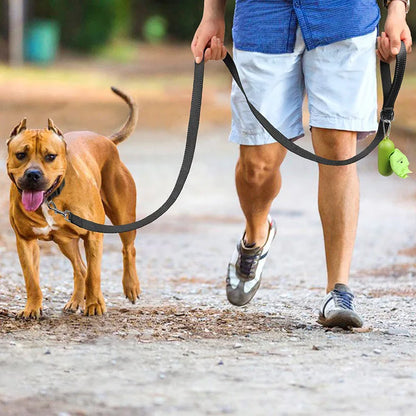 Reflective Pet Harness Collar and Lead Set