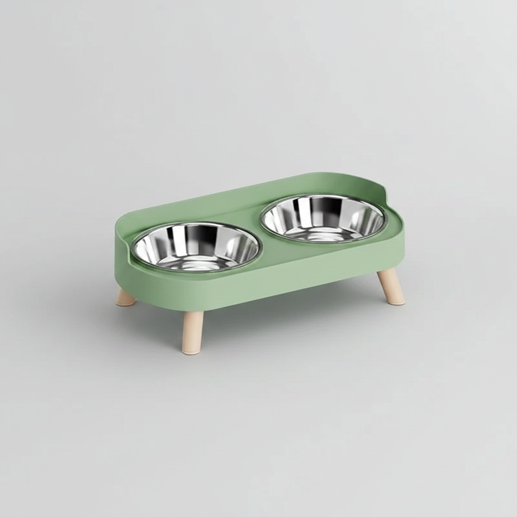 Green bowl feeder