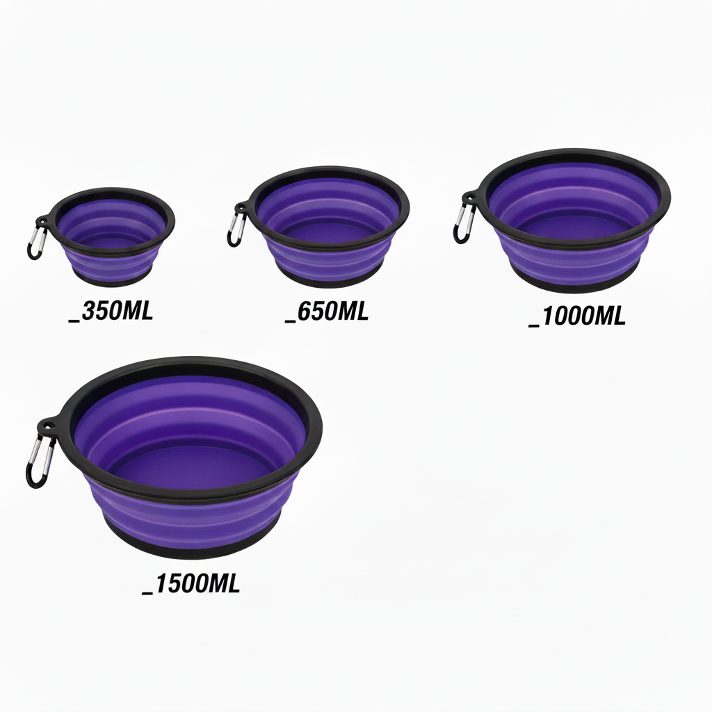 Purple bowls