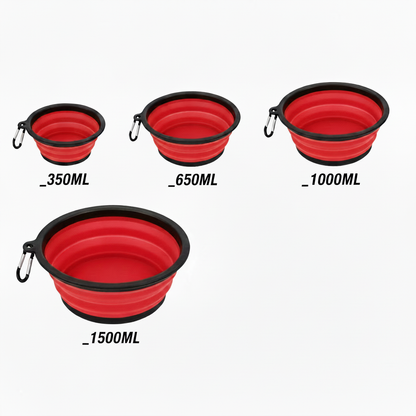 Red bowls